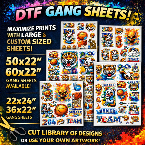 DTF Transfer Gangsheets