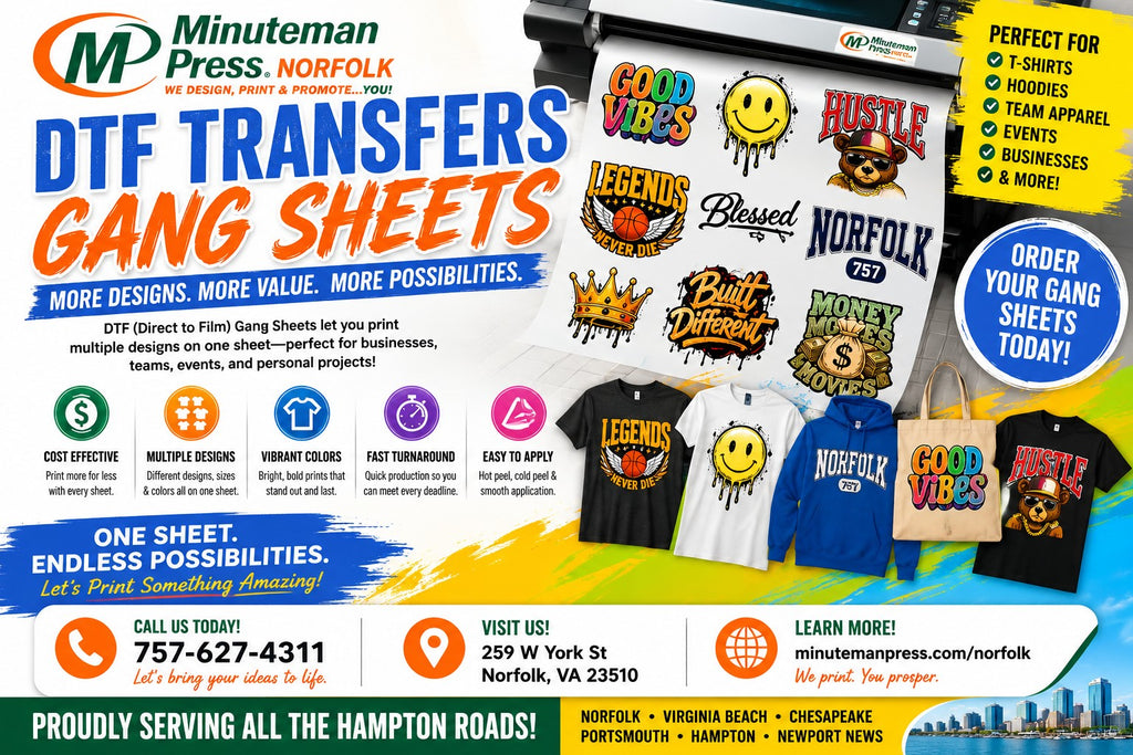 DTF Transfer Gangsheets